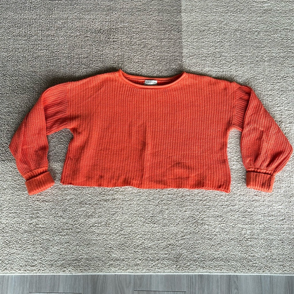 Orange Urban Outfitters Sweater
